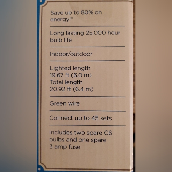 Holiday Lights Indoor & Outdoor LED Red/Warm White - Picture 5 of 8